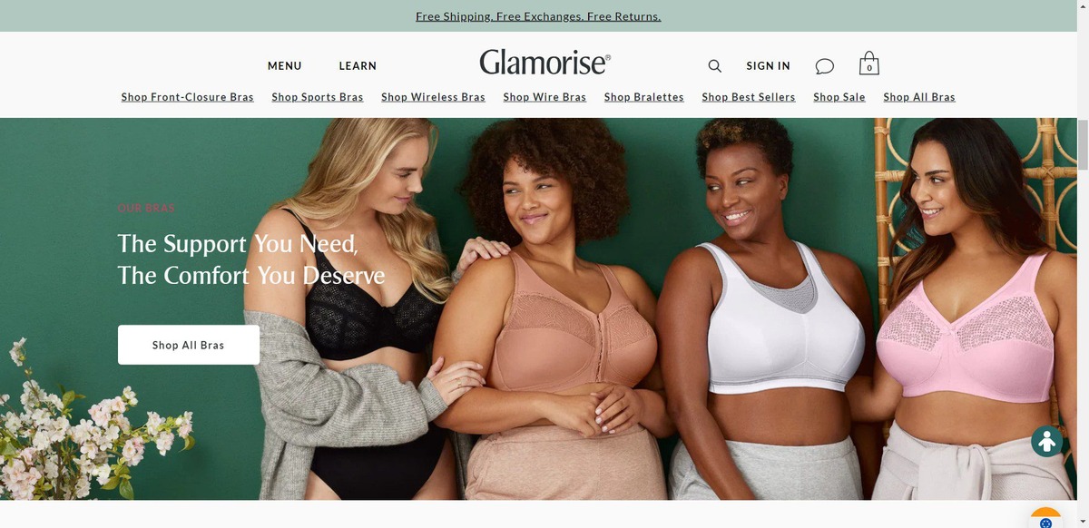 glamorise bras product image